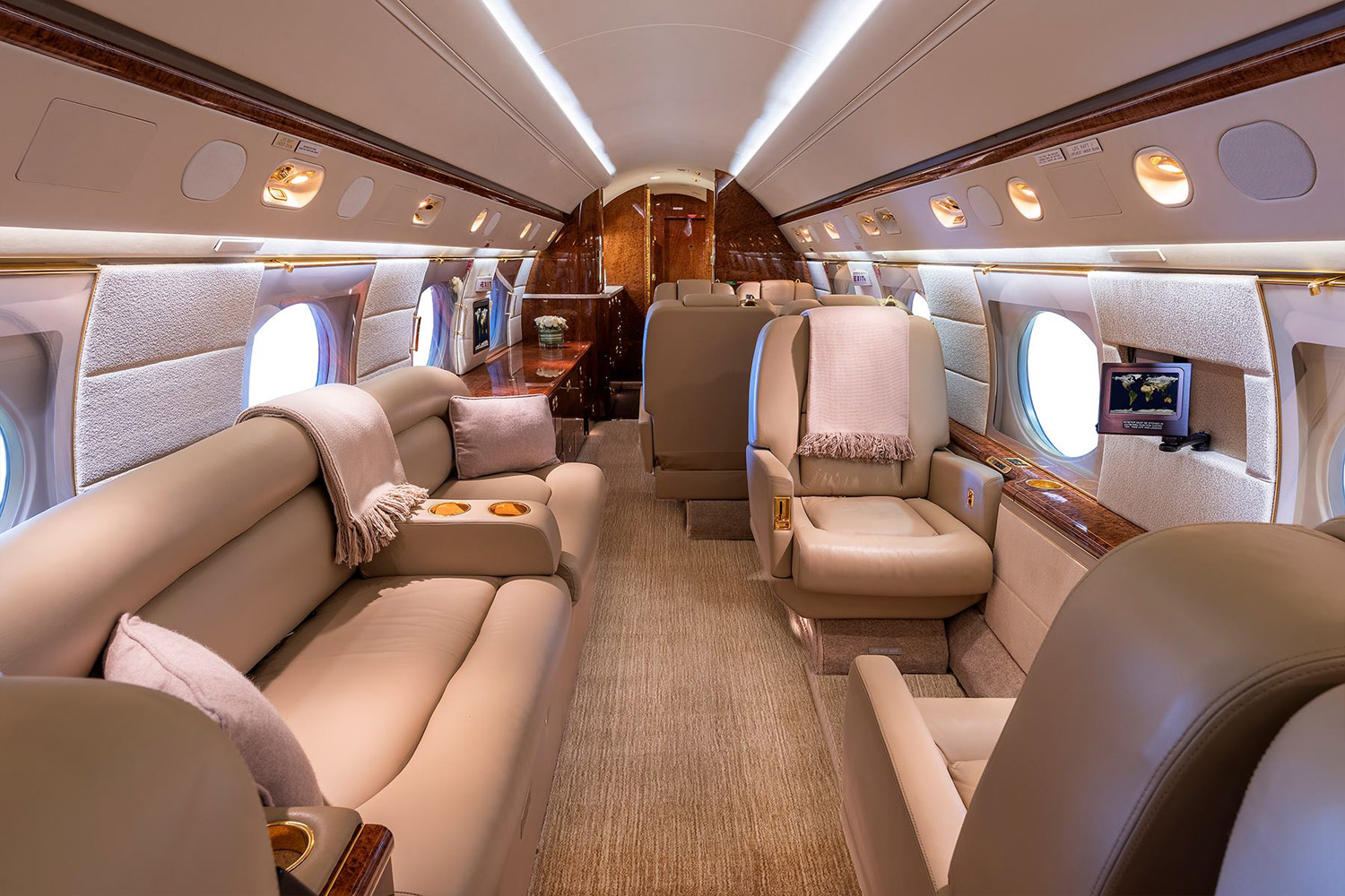 Gulfstream G-V Interior